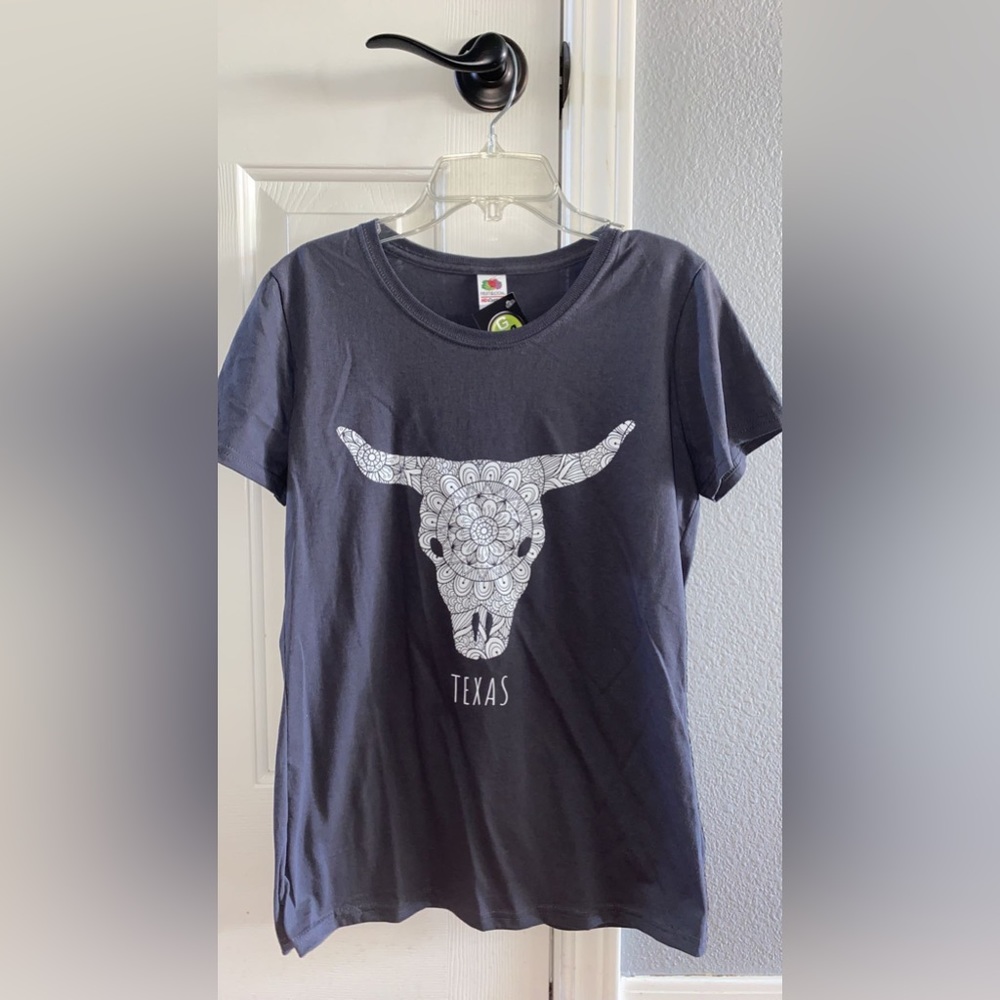 texas bull t- shirt